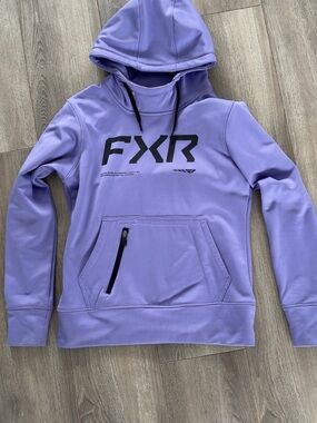 FXR Women's Lavender Hooded Pullover Sweater